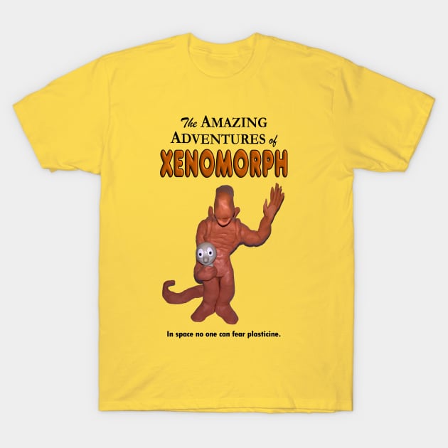 Amazing Adventures of Xenomorph T-Shirt by MalcolmKirk